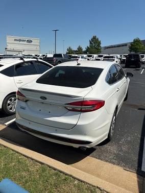 OXFORD WHITE 2018 Ford Fusion Energi TITANIUM