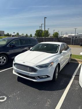 OXFORD WHITE 2018 Ford Fusion Energi TITANIUM