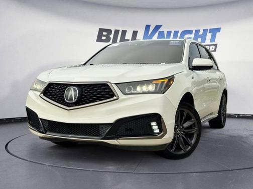 White 2019 Acura MDX 3.5 TECHNOLOGY W/ A-SPEC