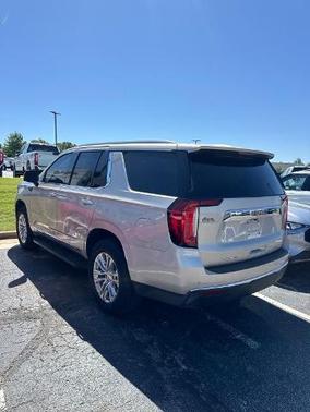 Beige Pearl Metallic 2021 GMC Yukon SLT