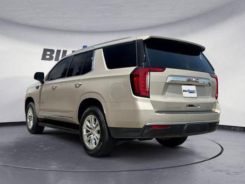 Beige Pearl Metallic 2021 GMC Yukon SLT