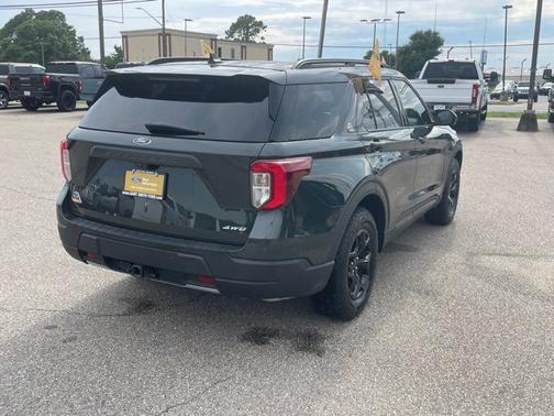 FORGED GREEN METALLIC 2023 Ford Explorer TIMBERLINE
