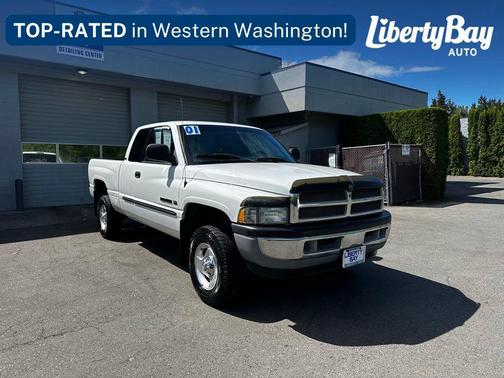 White 2001 Dodge Ram 1500 ST