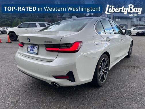 White Metallic 2021 BMW 330 xDrive