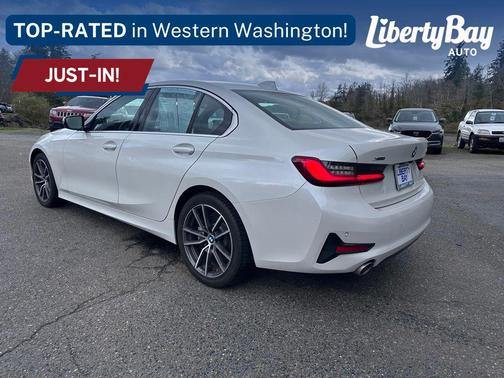 White Metallic 2021 BMW 330 xDrive