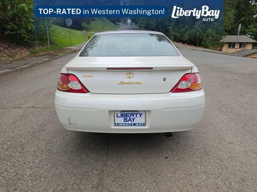 White Diamond Pearl 2002 Toyota Camry Solara SLE V6