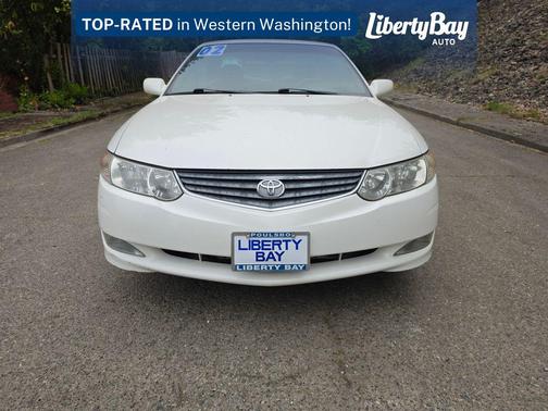White Diamond Pearl 2002 Toyota Camry Solara SLE V6