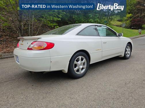 White Diamond Pearl 2002 Toyota Camry Solara SLE V6