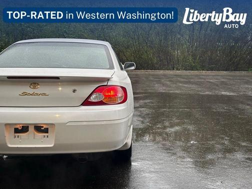 White Diamond Pearl 2002 Toyota Camry Solara SLE V6