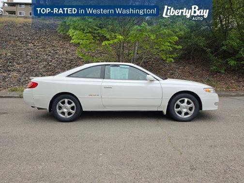 White Diamond Pearl 2002 Toyota Camry Solara SLE V6
