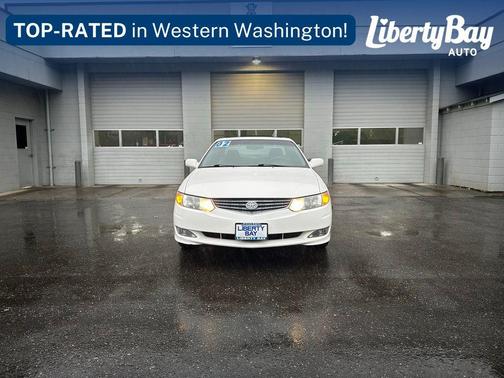 White Diamond Pearl 2002 Toyota Camry Solara SLE V6