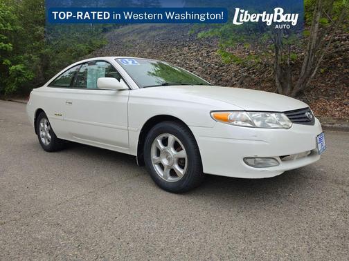 White Diamond Pearl 2002 Toyota Camry Solara SLE V6