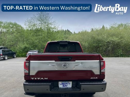 Cardinal Red Metallic 2021 Nissan Titan Platinum Reserve
