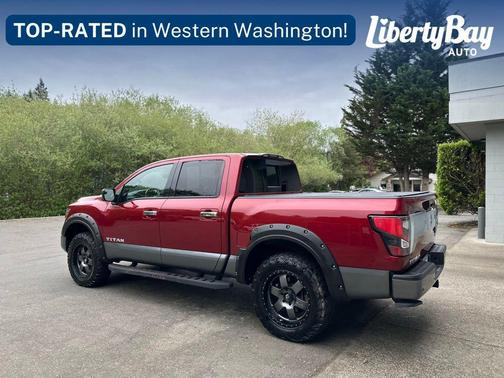 Cardinal Red Metallic 2021 Nissan Titan Platinum Reserve