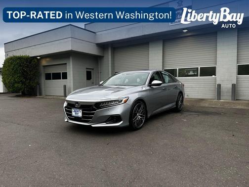 Lunar Silver Metallic 2021 Honda Accord Touring 2.0T