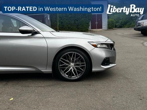 Lunar Silver Metallic 2021 Honda Accord Touring 2.0T