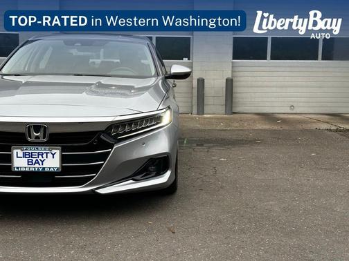Lunar Silver Metallic 2021 Honda Accord Touring 2.0T