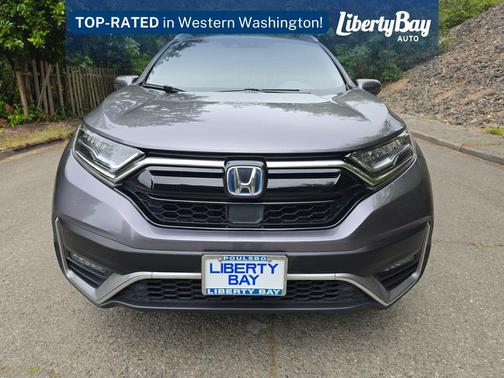 Gray 2021 Honda CR-V Hybrid Touring