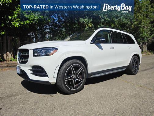 White 2022 Mercedes-Benz GLS 450 4MATIC