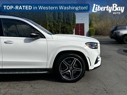 White 2022 Mercedes-Benz GLS 450 4MATIC