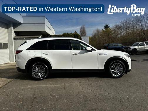 Rhodium White Premium 2024 Mazda CX-90 PHEV Preferred