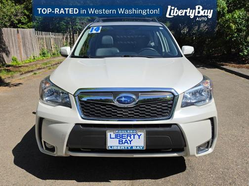 Satin White Pearl 2014 Subaru Forester 2.0XT Touring