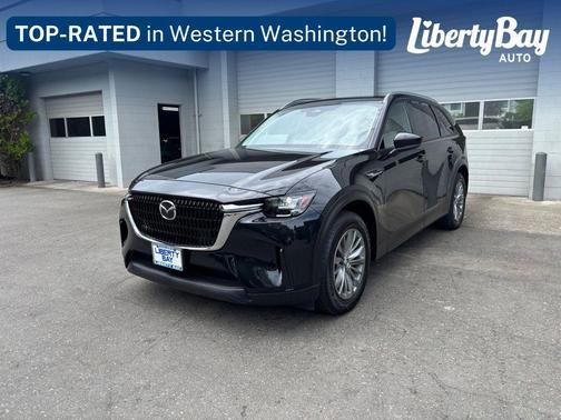 Jet Black Mica 2024 Mazda CX-90 PHEV Preferred