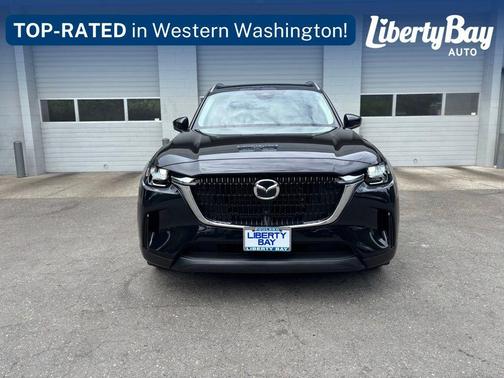 Jet Black Mica 2024 Mazda CX-90 PHEV Preferred