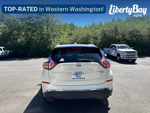 Pearl White 2017 Nissan Murano Platinum