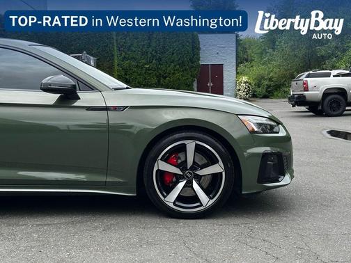 District Green Metallic 2023 Audi A5 Sportback 45 S Line Premium Plus