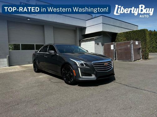 Gray 2017 Cadillac CTS 3.6L Luxury