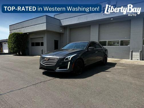 Gray 2017 Cadillac CTS 3.6L Luxury