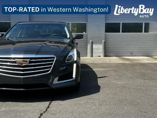 Gray 2017 Cadillac CTS 3.6L Luxury
