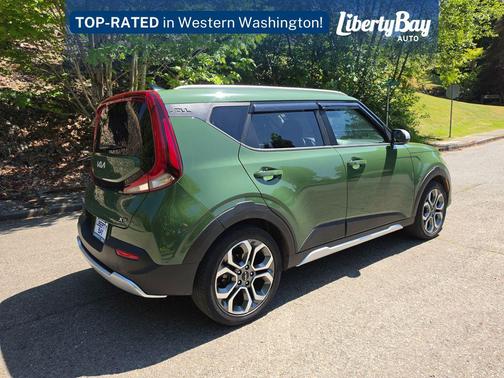 Undercover Green 2022 Kia Soul X-Line