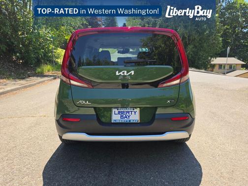 Undercover Green 2022 Kia Soul X-Line