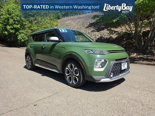 Undercover Green 2022 Kia Soul X-Line