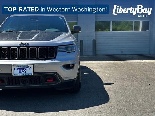 Billet Silver Metallic Clearcoat 2017 Jeep Grand Cherokee Trailhawk