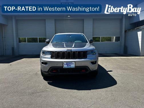 Billet Silver Metallic Clearcoat 2017 Jeep Grand Cherokee Trailhawk