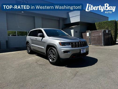 Billet Silver Metallic Clearcoat 2017 Jeep Grand Cherokee Trailhawk