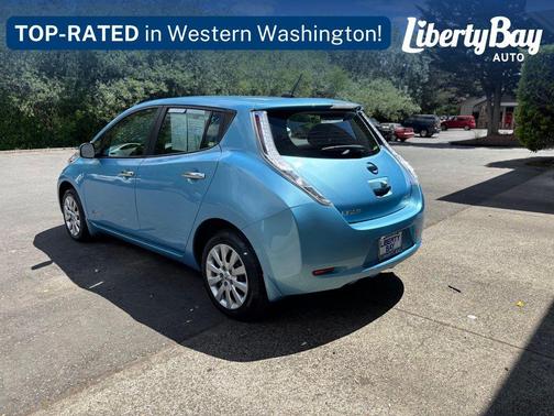 Light Blue 2015 Nissan Leaf S