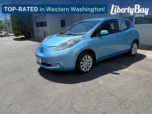 Morning Sky Blue 2015 Nissan Leaf S