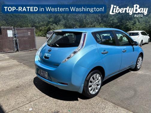 Morning Sky Blue 2015 Nissan Leaf S
