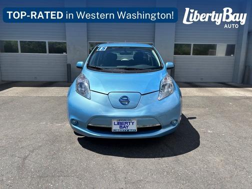 Morning Sky Blue 2015 Nissan Leaf S