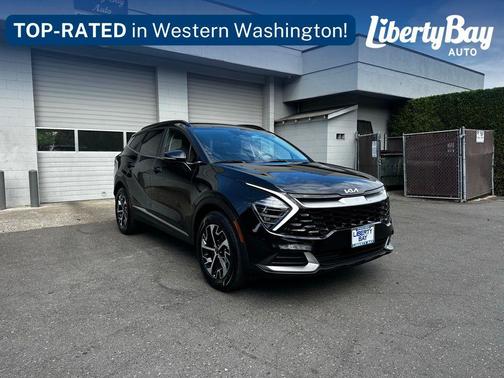 Fusion Black 2025 Kia Sportage Hybrid EX