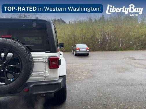 Bright White Clearcoat 2023 Jeep Wrangler 4xe Sahara