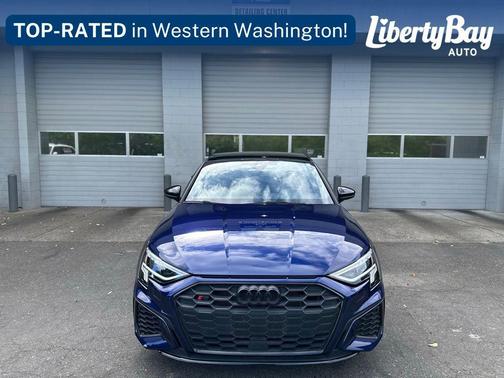 Blue Metallic 2023 Audi S3 Premium Plus TFSI quattro S tronic