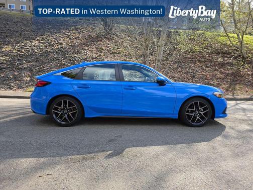 Boost Blue Pearl 2024 Honda Civic Sport Touring