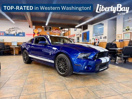Blue Metallic 2014 Ford Shelby GT500 Base