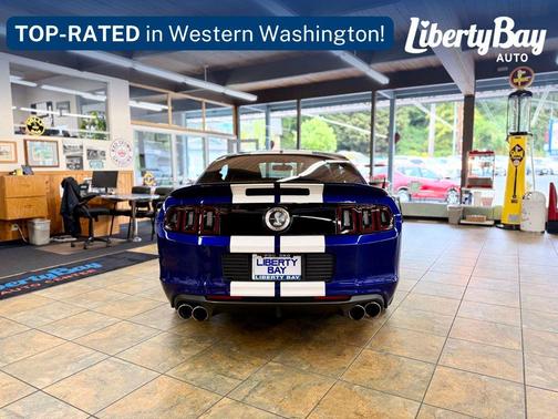 Blue Metallic 2014 Ford Shelby GT500 Base