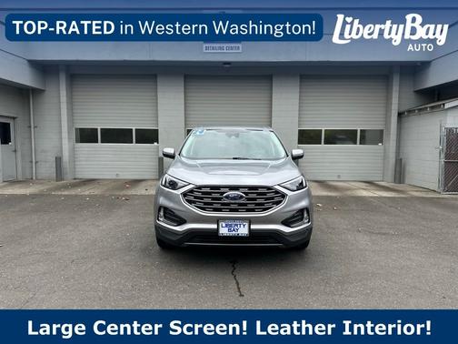 Silver Metallic 2024 Ford Edge Titanium